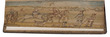 Ornithological work with a fore-edge painting of a falconry hunting scene