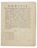 Unique 1724 auction catalogue of Dutch fabrics
