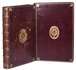 Contemporary manuscript describing official diplomatic meetings at the court of King Louis XIV, <BR>in a royal binding