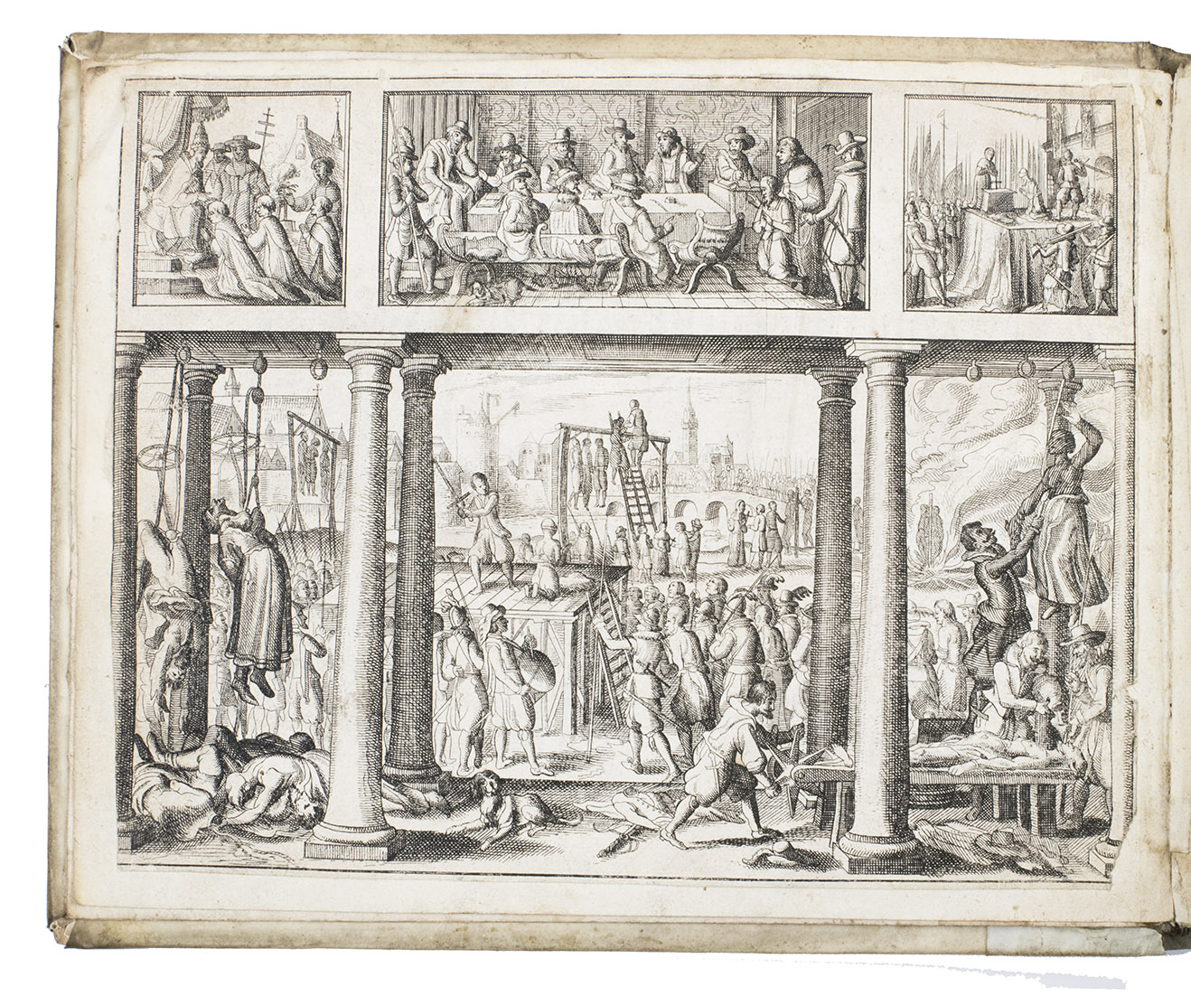 A Chronicle Of Spanish Atrocities In The Low Countries Ca 1556 1609 With 40 Detailed Engravings 